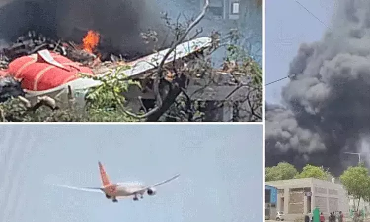 కూలిన ఎయిర్ ఇండియా విమానం.. 242 మంది ప్రయాణికులు, 12 మంది సిబ్బంది జాడ ప్రశ్నార్థకం.. కూలిన ఎయిర్ ఇండియా విమానం.. 242 మంది ప్రయాణికులు, 12 మంది సిబ్బంది జాడ ప్రశ్నార్థకం..