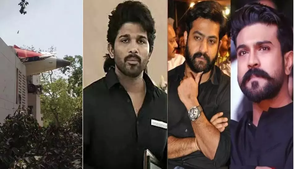 FLIGHT CRASH: తీవ్రంగా కలచి వేసింది: పవన్కల్యాణ్ FLIGHT CRASH: తీవ్రంగా కలచి వేసింది: పవన్కల్యాణ్