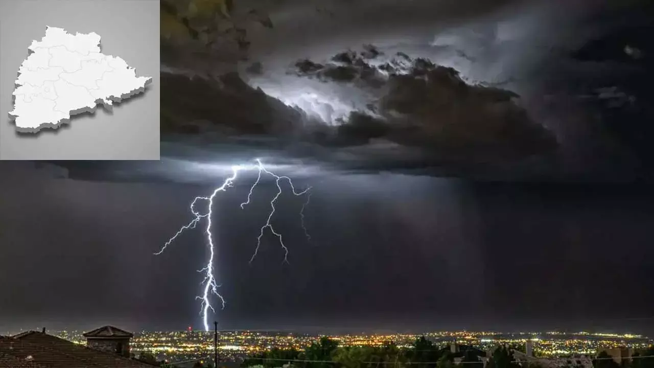 Telangana : మరో 3 రోజులు భారీ వర్షాలు.. పలు జిల్లాలకు ఎల్లో అలర్ట్