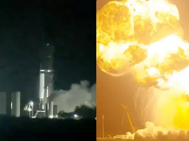 Space x: టెస్టింగ్ సమయంలోనే పేలిపోయిన స్పేస్ఎక్స్ స్టార్షిప్ Space x: టెస్టింగ్ సమయంలోనే పేలిపోయిన స్పేస్ఎక్స్ స్టార్షిప్