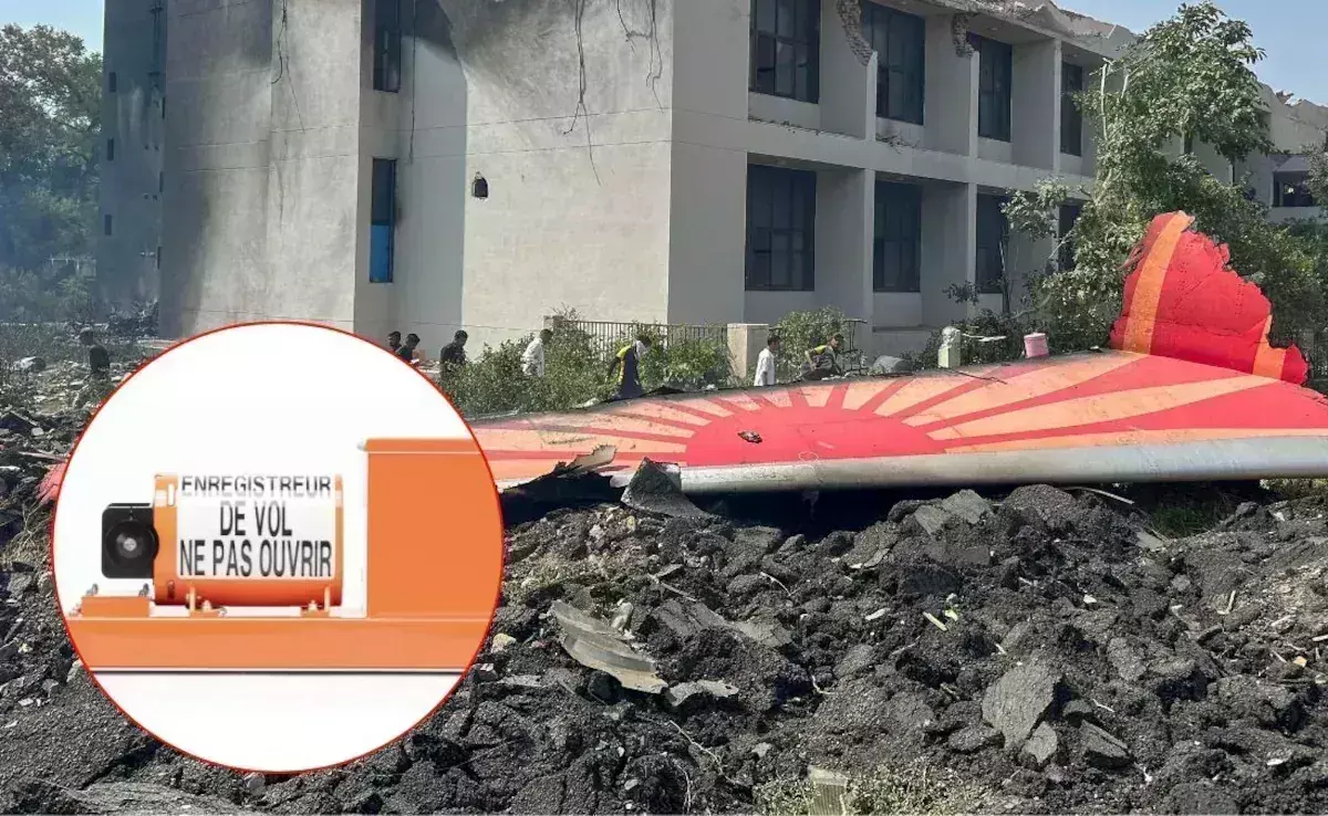 Air India: దెబ్బతిన్న ఎయిరిండియా బ్లాక్ బాక్స్, విశ్లేషణ కోసం విదేశాలకు Air India: దెబ్బతిన్న ఎయిరిండియా బ్లాక్ బాక్స్, విశ్లేషణ కోసం విదేశాలకు