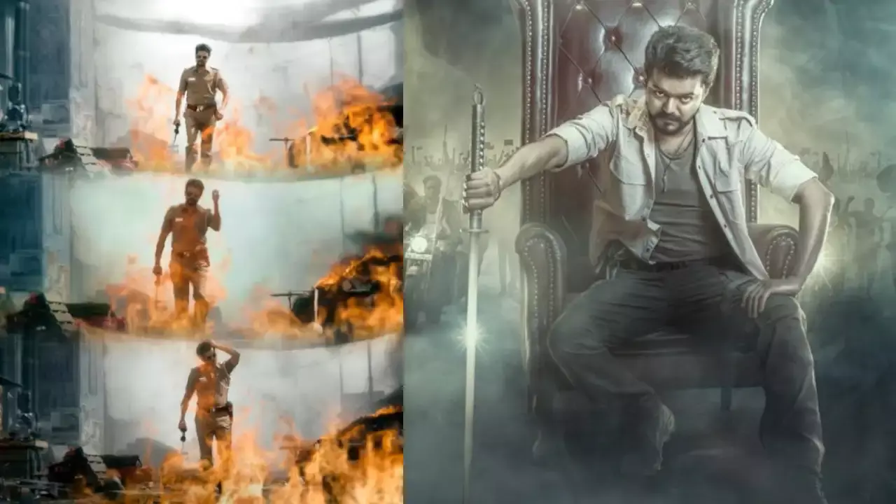 Jana Nayagan :  జననాయగన్ ఫస్ట్ రోర్.. ఖాకీ చేతిలో కత్తి Jana Nayagan :  జననాయగన్ ఫస్ట్ రోర్.. ఖాకీ చేతిలో కత్తి