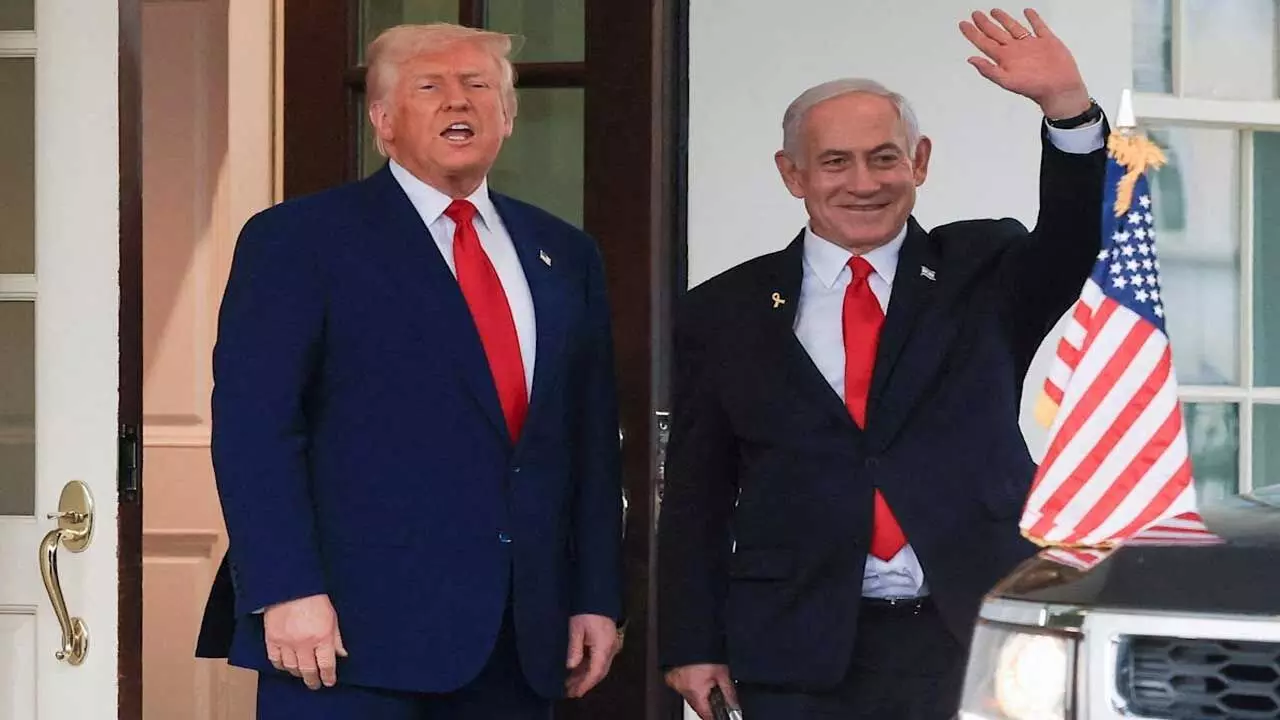 Netanyahu : ట్రంప్ లాంటి మిత్రుడు మరొకరు ఉండరు : నెతన్యాహు Netanyahu : ట్రంప్ లాంటి మిత్రుడు మరొకరు ఉండరు : నెతన్యాహు