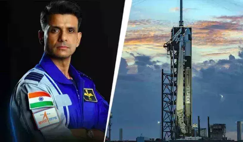 Shubhanshu Shukla: రేపే నింగిలోకి భారత వ్యోమగామి శుభాంశు శుక్లా..