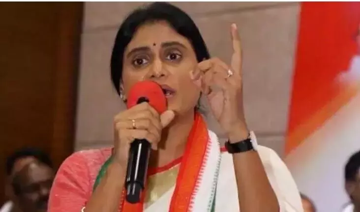 SHARMILa: జగన్ ర్యాలీలపై నిషేధం విధించాలి SHARMILa: జగన్ ర్యాలీలపై నిషేధం విధించాలి