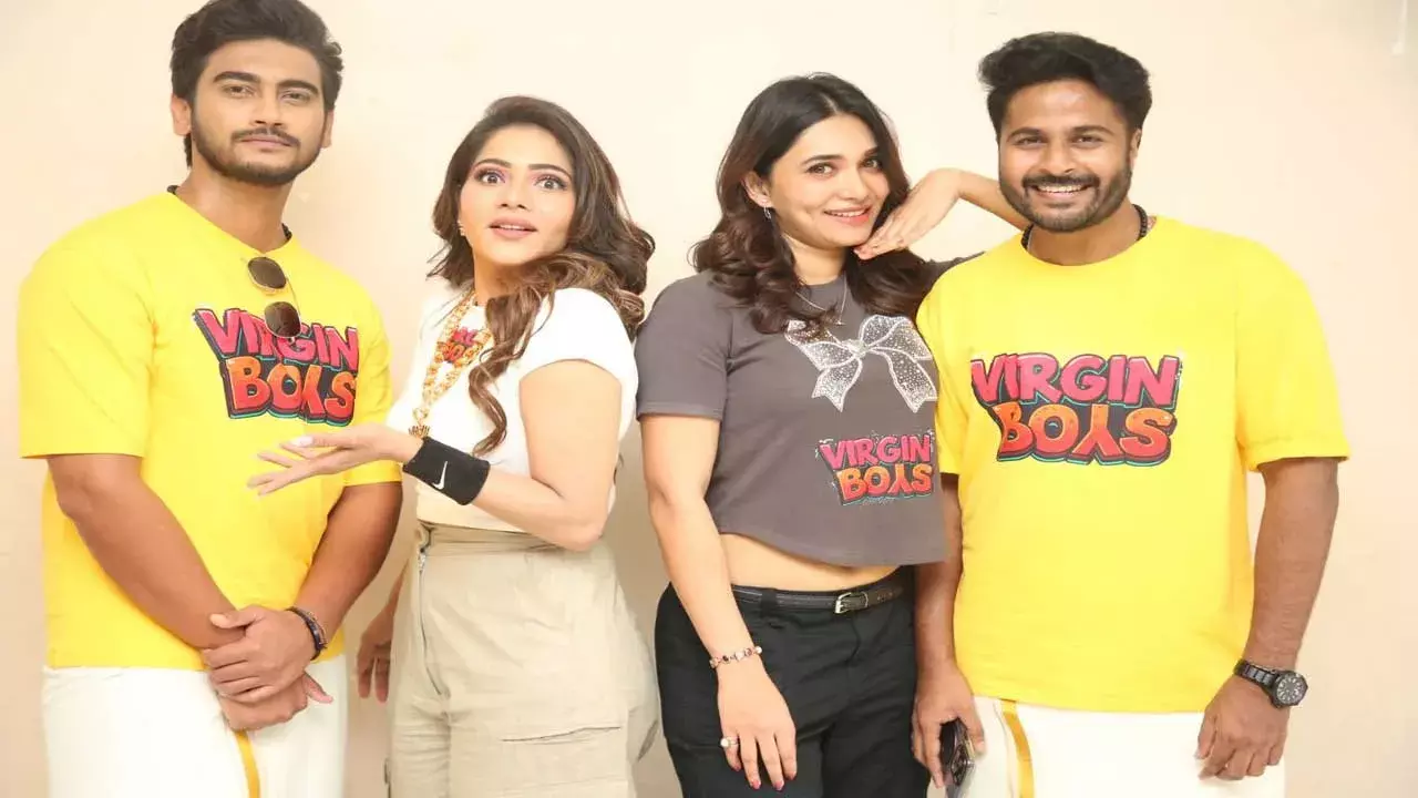 జులై 11న విడుదల కానున్న వర్జిన్ బాయ్స్ చిత్రం నుండి దం దిగ దం సాంగ్ లాంచ్ జులై 11న విడుదల కానున్న వర్జిన్ బాయ్స్ చిత్రం నుండి దం దిగ దం సాంగ్ లాంచ్