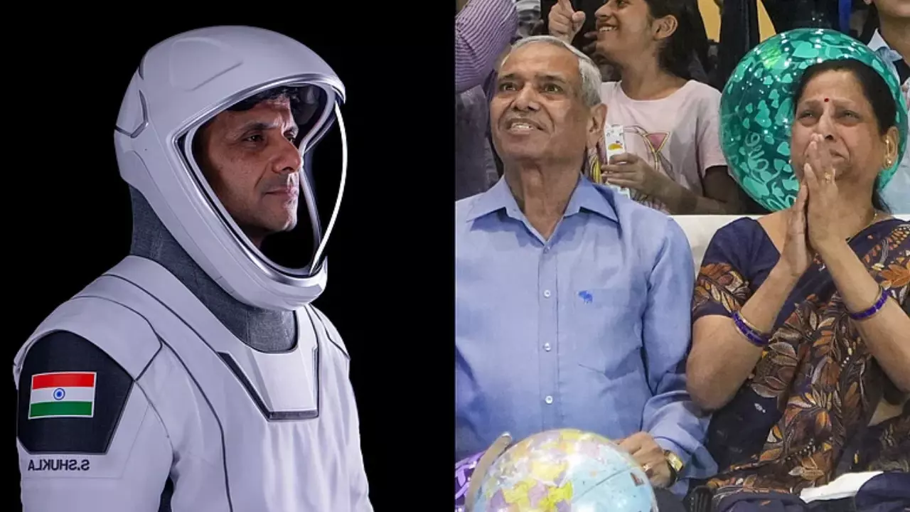 Space Station : 41 ఏండ్ల తర్వాత అంతర్జాతీయ అంతరిక్ష కేంద్రంలోకి భారతీయుడు.. తల్లి ఆనందం Space Station : 41 ఏండ్ల తర్వాత అంతర్జాతీయ అంతరిక్ష కేంద్రంలోకి భారతీయుడు.. తల్లి ఆనందం