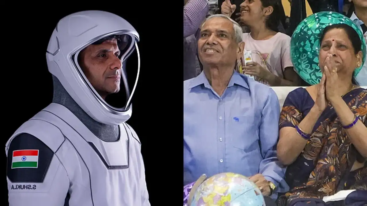 Space Station : 41 ఏండ్ల తర్వాత అంతర్జాతీయ అంతరిక్ష కేంద్రంలోకి భారతీయుడు.. తల్లి ఆనందం Space Station : 41 ఏండ్ల తర్వాత అంతర్జాతీయ అంతరిక్ష కేంద్రంలోకి భారతీయుడు.. తల్లి ఆనందం