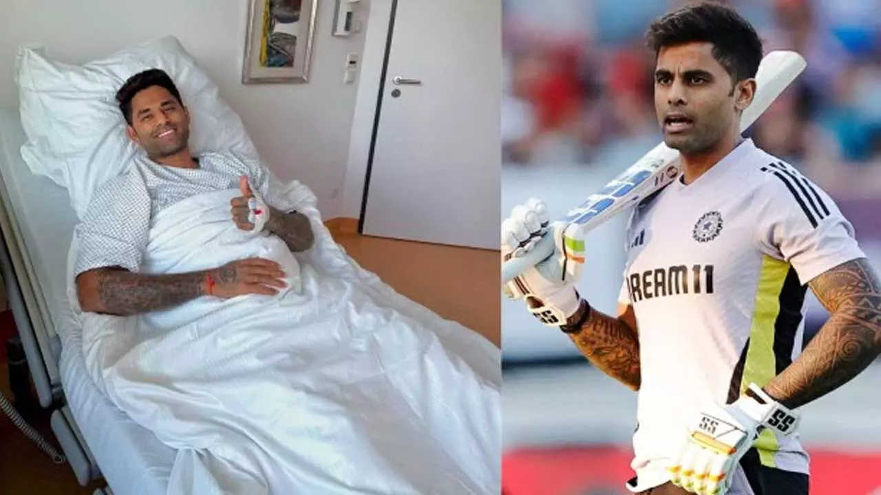 Suryakumar Yadav : సూర్యకుమార్ సర్జరీ సక్సెస్ Suryakumar Yadav : సూర్యకుమార్ సర్జరీ సక్సెస్