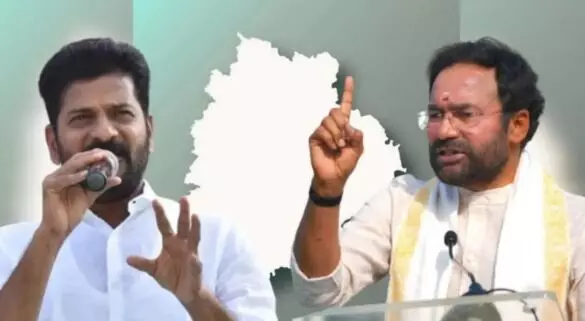 KISHAN REDDY: అభివృద్దిపై చర్చకు రెడీ : సీఎం రేవంత్కు కిషన్ రెడ్డి సవాల్ KISHAN REDDY: అభివృద్దిపై చర్చకు రెడీ : సీఎం రేవంత్కు కిషన్ రెడ్డి సవాల్