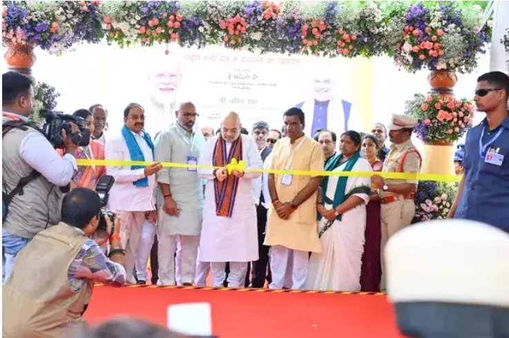 AMIT SHAH: దశాబ్దాల రైతుల కలను నెరవేర్చాం: అమిత్ షా AMIT SHAH: దశాబ్దాల రైతుల కలను నెరవేర్చాం: అమిత్ షా