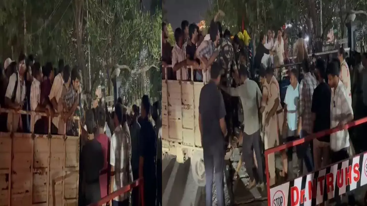 Medical Students : విజయవాడలో వైద్య విద్యార్థుల దీక్ష భగ్నం