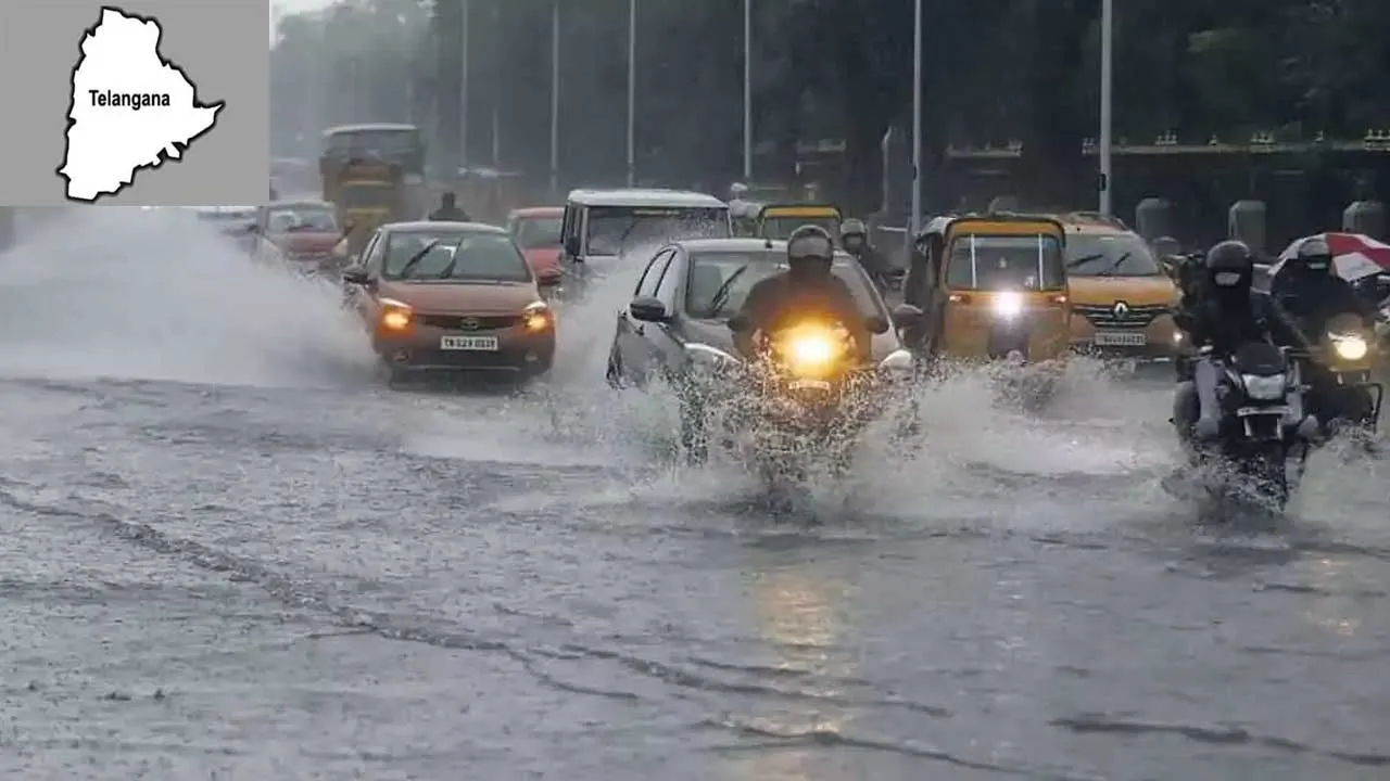 Heavy Rains : తెలంగాణలోని పలు జిల్లాల్లో నేడు భారీ వర్షాలు