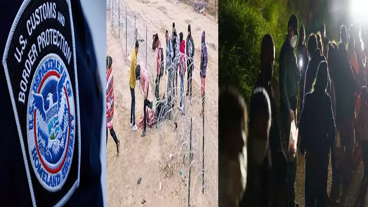 US Borders : అమెరికాలో సరిహద్దుల్లో పట్టుబడ్డ 10వేల మంది ఇండియన్స్