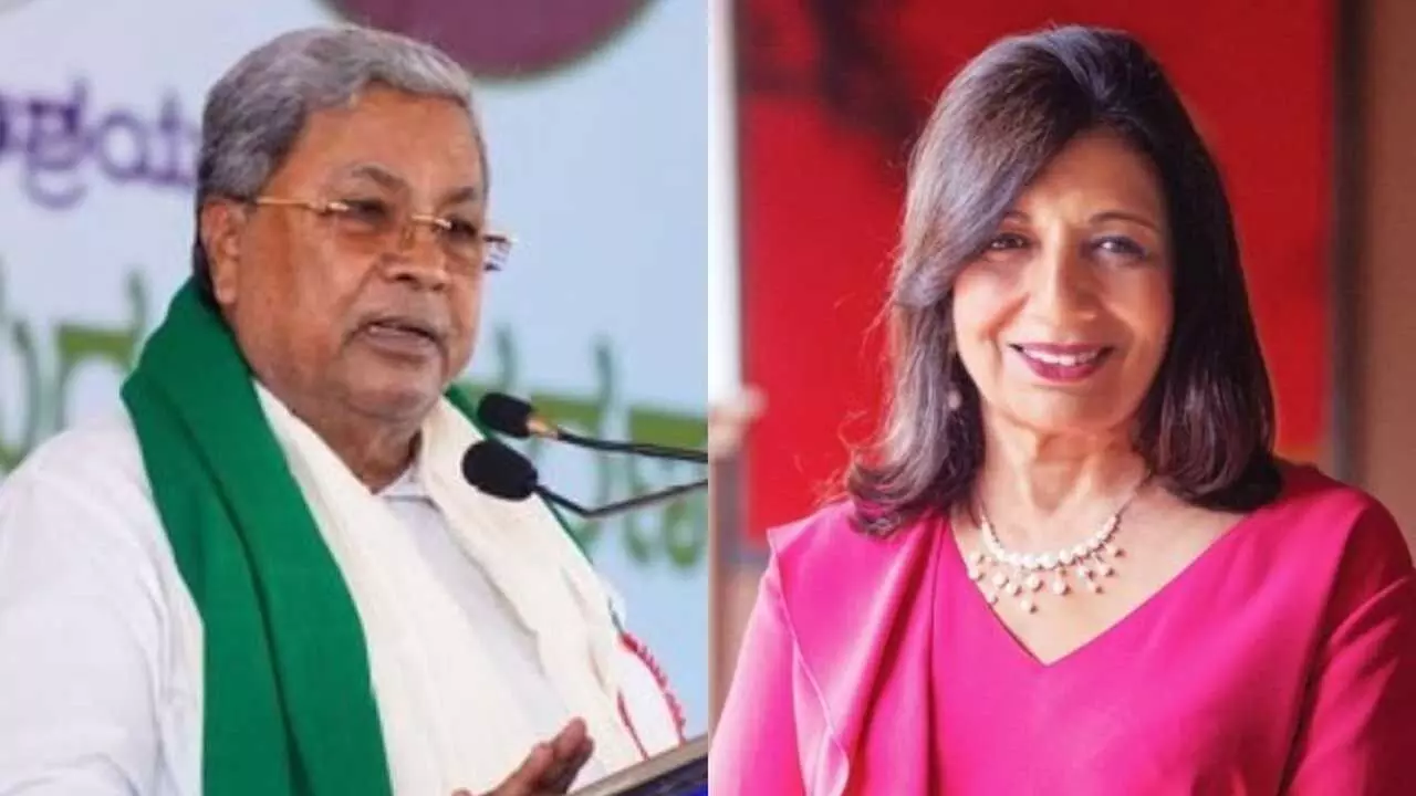 Biocon Chief Kiran Mazumdar : కోవిడ్ వ్యాక్సిన్లపై నిందలు వేయొద్దు .. బయోకాన్ చీఫ్ కౌంటర్ Biocon Chief Kiran Mazumdar : కోవిడ్ వ్యాక్సిన్లపై నిందలు వేయొద్దు .. బయోకాన్ చీఫ్ కౌంటర్
