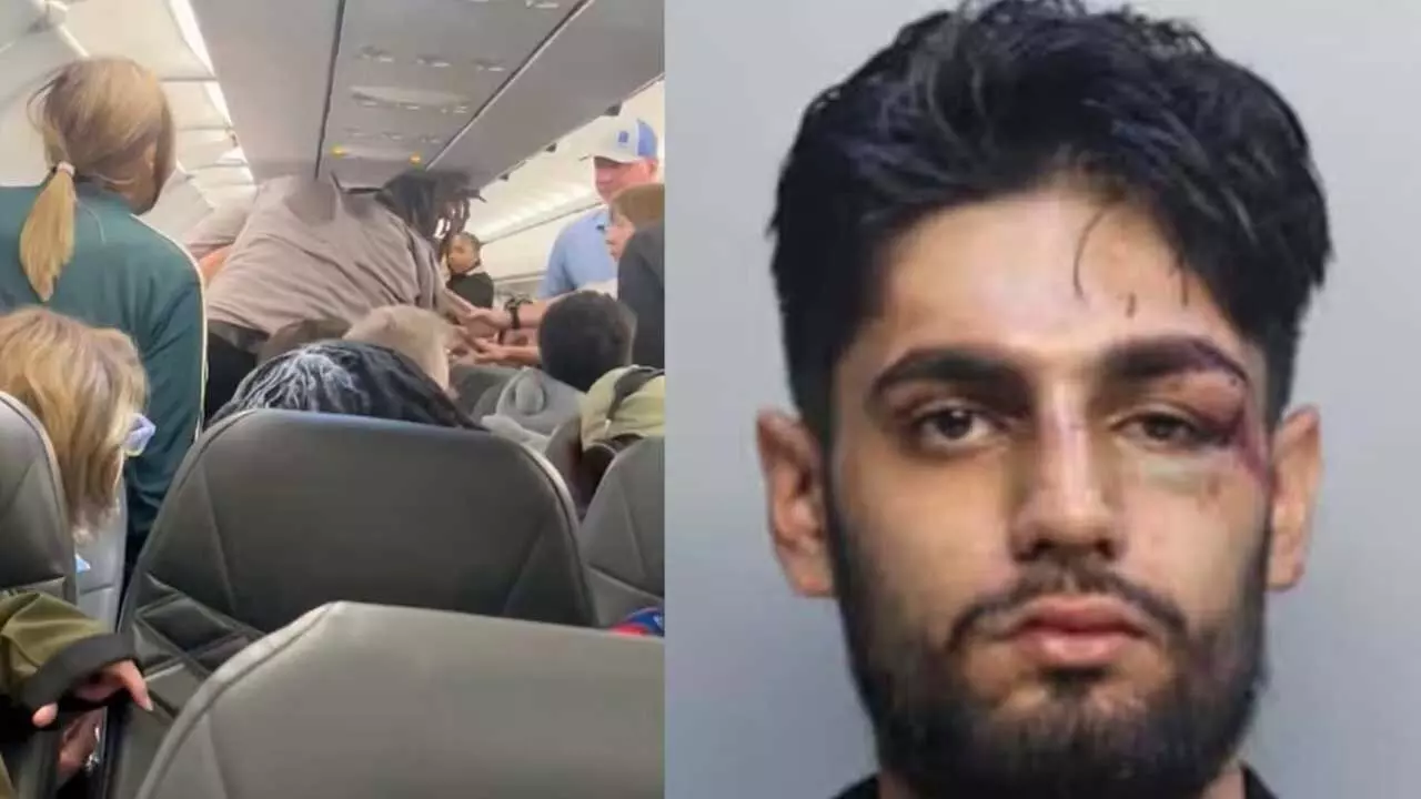 Passenger Ishan Sharma Arrested : విమానంలో ఘర్షణకు దిగిన వ్యక్తి అరెస్టు Passenger Ishan Sharma Arrested : విమానంలో ఘర్షణకు దిగిన వ్యక్తి అరెస్టు