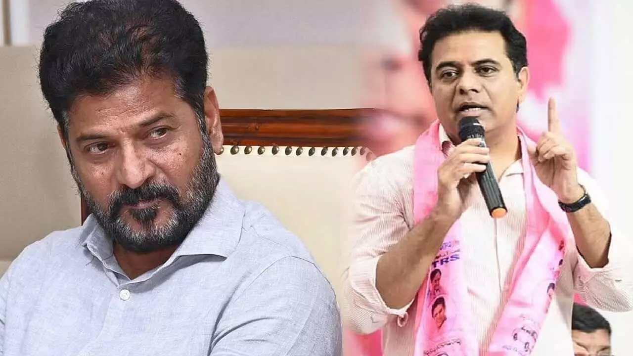 Telangana : 72 గంటలు టైమ్ ఇస్తున్నామం.. రేవంత్ సవాల్కు కేటీఆర్ సై Telangana : 72 గంటలు టైమ్ ఇస్తున్నామం.. రేవంత్ సవాల్కు కేటీఆర్ సై