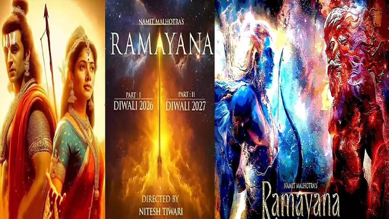 Ramayana : విజువల్ వండర్ .. రూ.1,600 కోట్లతో రామాయణ Ramayana : విజువల్ వండర్ .. రూ.1,600 కోట్లతో రామాయణ