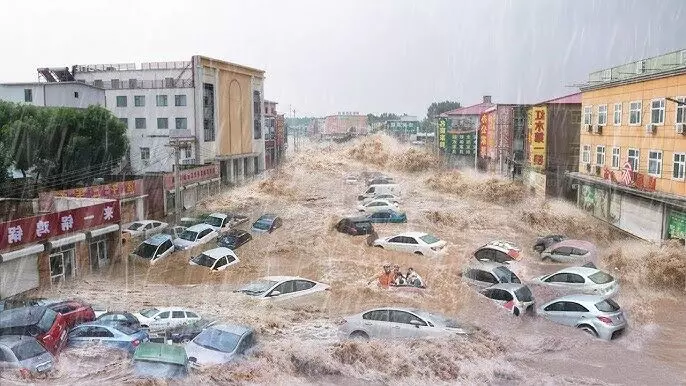 Flash floods : నేపాల్-చైనా సరిహద్దులో ఆకస్మిక వరదలు Flash floods : నేపాల్-చైనా సరిహద్దులో ఆకస్మిక వరదలు