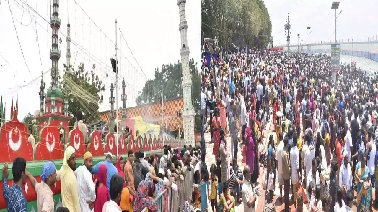 Nellore : ఘనంగా బారాషాహీద్ దర్గ వద్ద గంధ మహోత్సవం.. లక్షల మంది భక్తులు హాజరు Nellore : ఘనంగా బారాషాహీద్ దర్గ వద్ద గంధ మహోత్సవం.. లక్షల మంది భక్తులు హాజరు