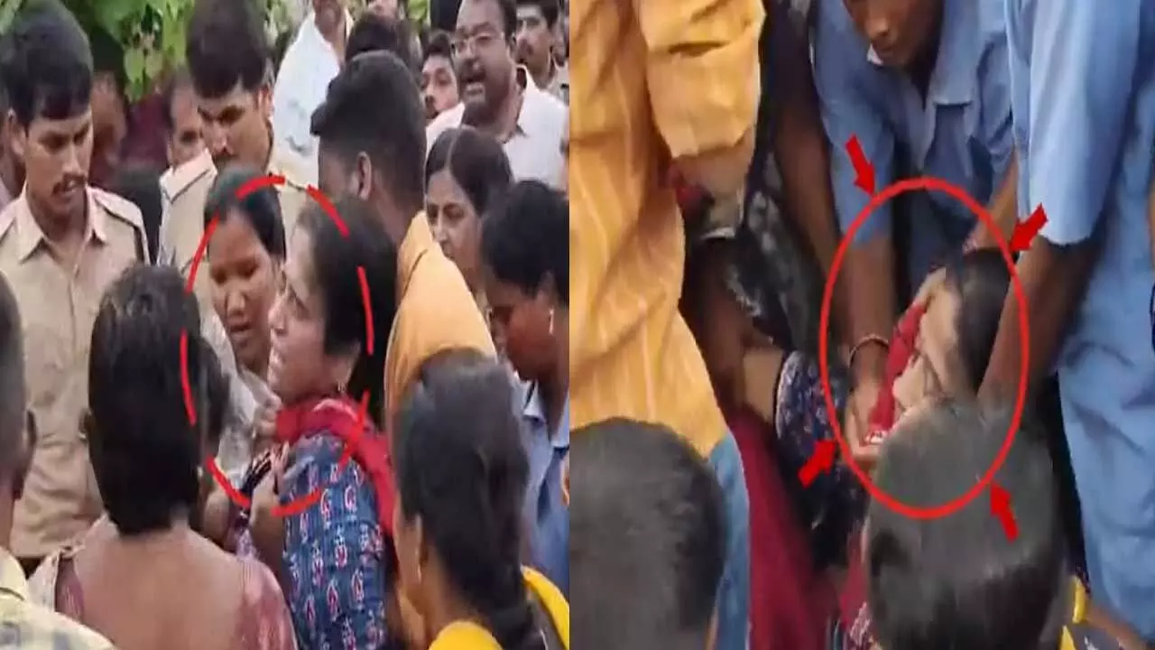 Bhadrachalam Temple EO : భద్రాచలం ఆలయ ఈవో పై దాడి... భూముల ఆక్రమనే కారణమా..?? Bhadrachalam Temple EO : భద్రాచలం ఆలయ ఈవో పై దాడి... భూముల ఆక్రమనే కారణమా..??