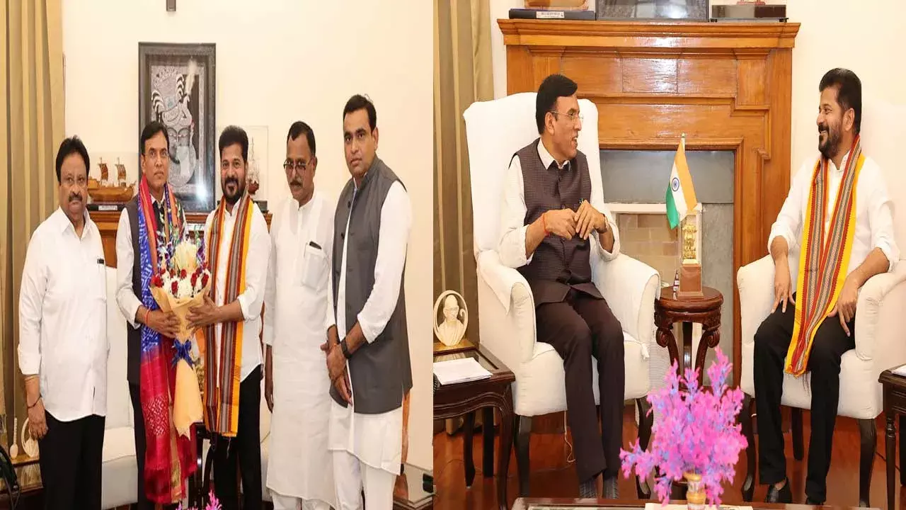 CM Revanth : ఖేలో ఇండియా గేమ్స్ తెలంగాణ‌లో నిర్వ‌హించండి : రేవంత్ రెడ్డి