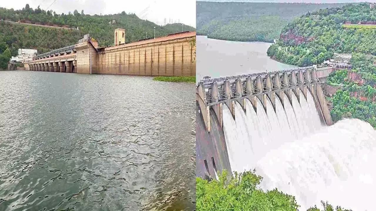 Srisailam :  ఏకధాటిగా వర్షాలు .. శ్రీశైలానికి భారీ వరద నీరు