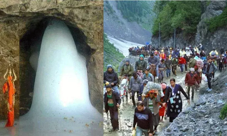 Amarnath Yatra: ఉగ్రవాదానికి భయపడని భక్తులు.. రికార్డు స్థాయిలో దర్శనాలు.. Amarnath Yatra: ఉగ్రవాదానికి భయపడని భక్తులు.. రికార్డు స్థాయిలో దర్శనాలు..