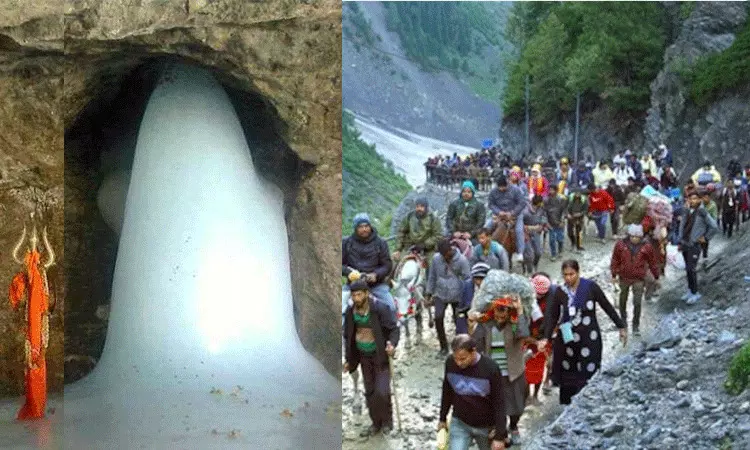 Amarnath Yatra: ఉగ్రవాదానికి భయపడని భక్తులు.. రికార్డు స్థాయిలో దర్శనాలు.. Amarnath Yatra: ఉగ్రవాదానికి భయపడని భక్తులు.. రికార్డు స్థాయిలో దర్శనాలు..