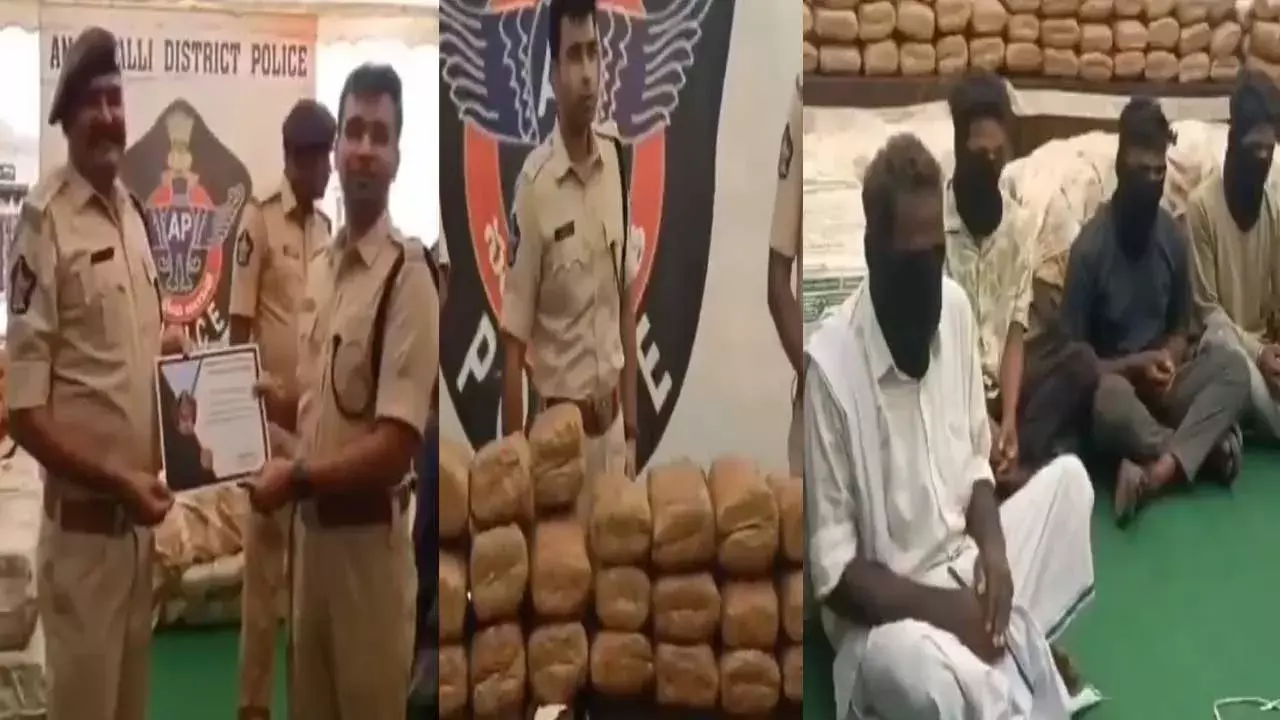 Anakapalli : పోలీస్ చెక్ పోస్ట్ నుండి గంజాయి ఎలా తప్పించారంటే? Anakapalli : పోలీస్ చెక్ పోస్ట్ నుండి గంజాయి ఎలా తప్పించారంటే?