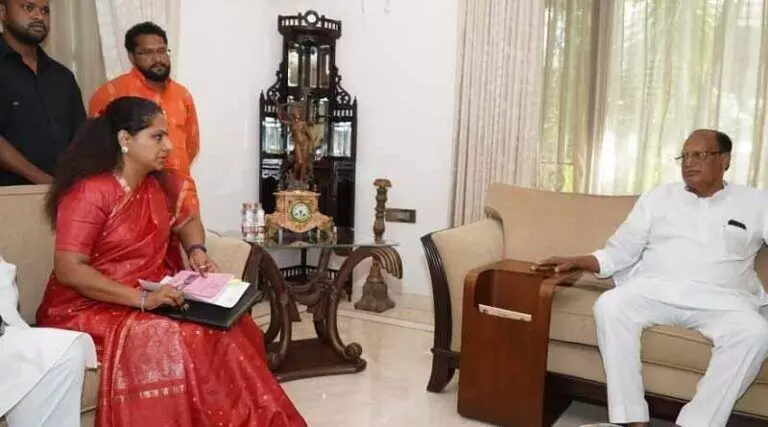 KAVITHA: నా వ్యక్తిత్వాన్ని దెబ్బతీశారు KAVITHA: నా వ్యక్తిత్వాన్ని దెబ్బతీశారు