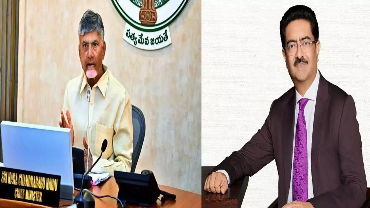 CM Chandrababu : బిర్లా గ్రూప్ చైర్మన్కు సీఎం చంద్రబాబు థ్యాంక్స్ CM Chandrababu : బిర్లా గ్రూప్ చైర్మన్కు సీఎం చంద్రబాబు థ్యాంక్స్