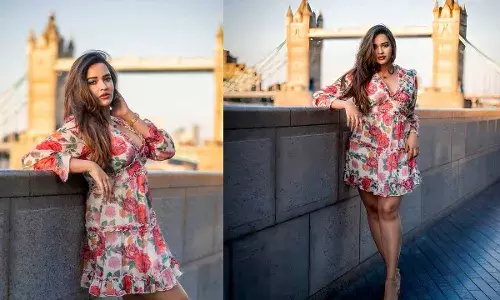 Poojitha Ponnada : పూజిత పొన్నాడ గ్లామర్ ట్రీట్.. ఫోటోలు వైరల్ Poojitha Ponnada : పూజిత పొన్నాడ గ్లామర్ ట్రీట్.. ఫోటోలు వైరల్