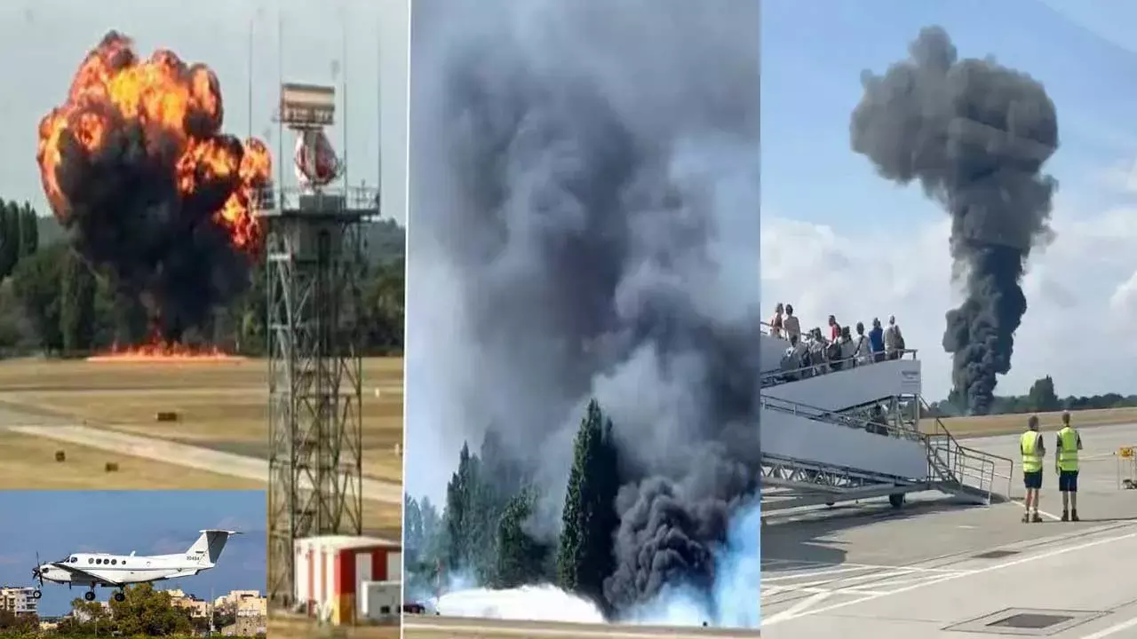 Plane Crash : లండన్‌లో ఘోర విమాన ప్రమాదం