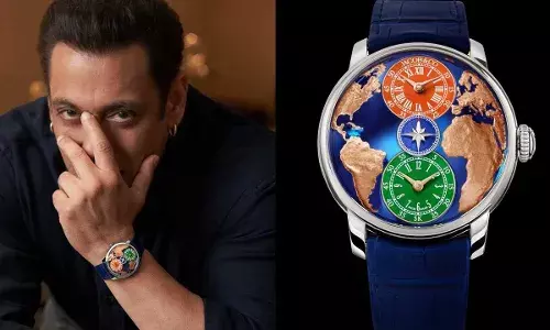 Salman Khan Watch Collection : సల్మాన్ ఖాన్ వాచ్ కలెక్షన్ వర్త్ రూ.140 కోట్లు! Salman Khan Watch Collection : సల్మాన్ ఖాన్ వాచ్ కలెక్షన్ వర్త్ రూ.140 కోట్లు!