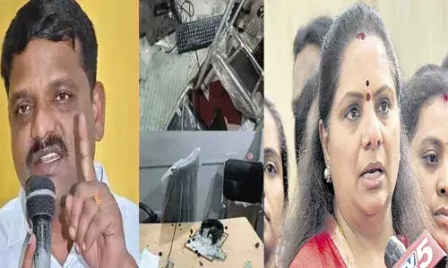 TG : తీన్మార్ మల్లన్న, కవితపై కేసు నమోదు TG : తీన్మార్ మల్లన్న, కవితపై కేసు నమోదు