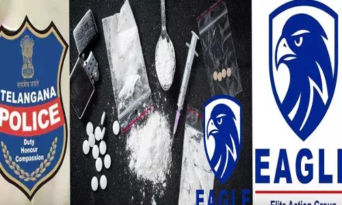 Telangana : గచ్చిబౌలిలో ఈగల్​ టీం డెకాయ్​ ఆపరేషన్