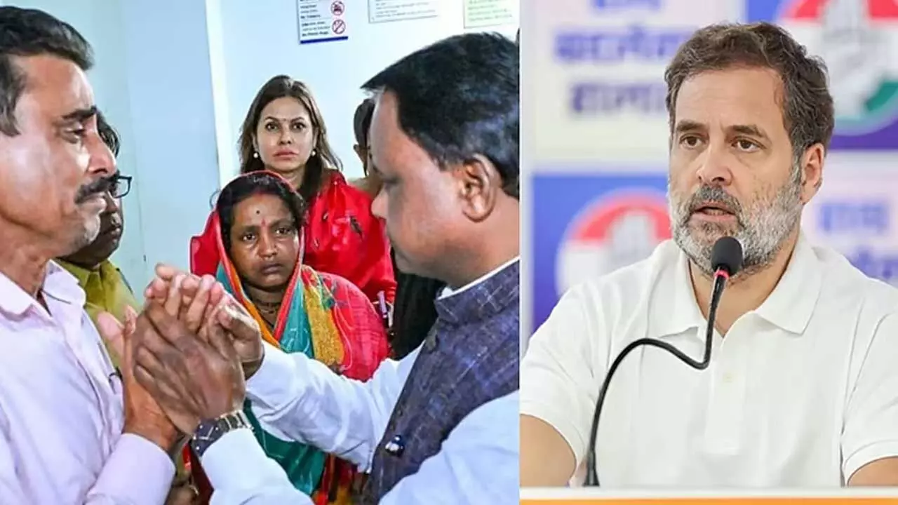 Rahul Gandhi : యువతి ఆత్మహత్య కాదు.. బీజేపీ హత్య - రాహుల్ గాంధీ Rahul Gandhi : యువతి ఆత్మహత్య కాదు.. బీజేపీ హత్య - రాహుల్ గాంధీ
