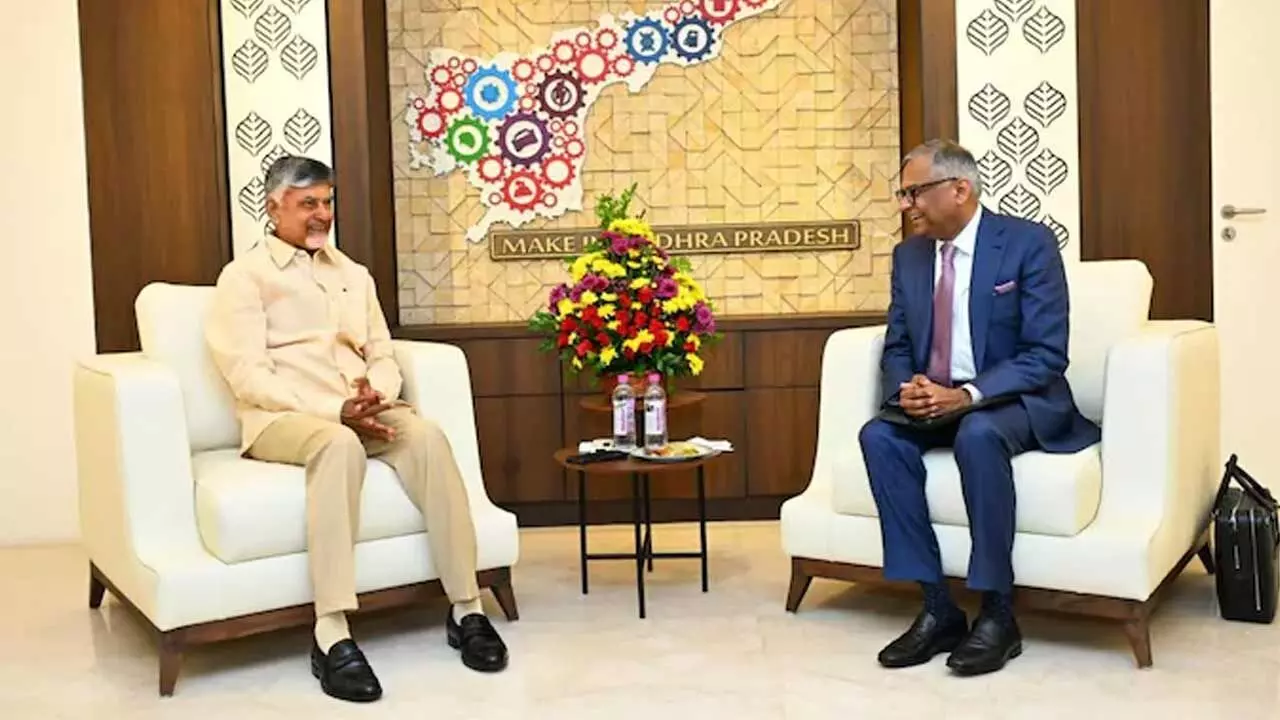 Tata Chairman : చంద్రబాబుపై టాటా చైర్మన్ ప్రశంసలు.. Tata Chairman : చంద్రబాబుపై టాటా చైర్మన్ ప్రశంసలు..
