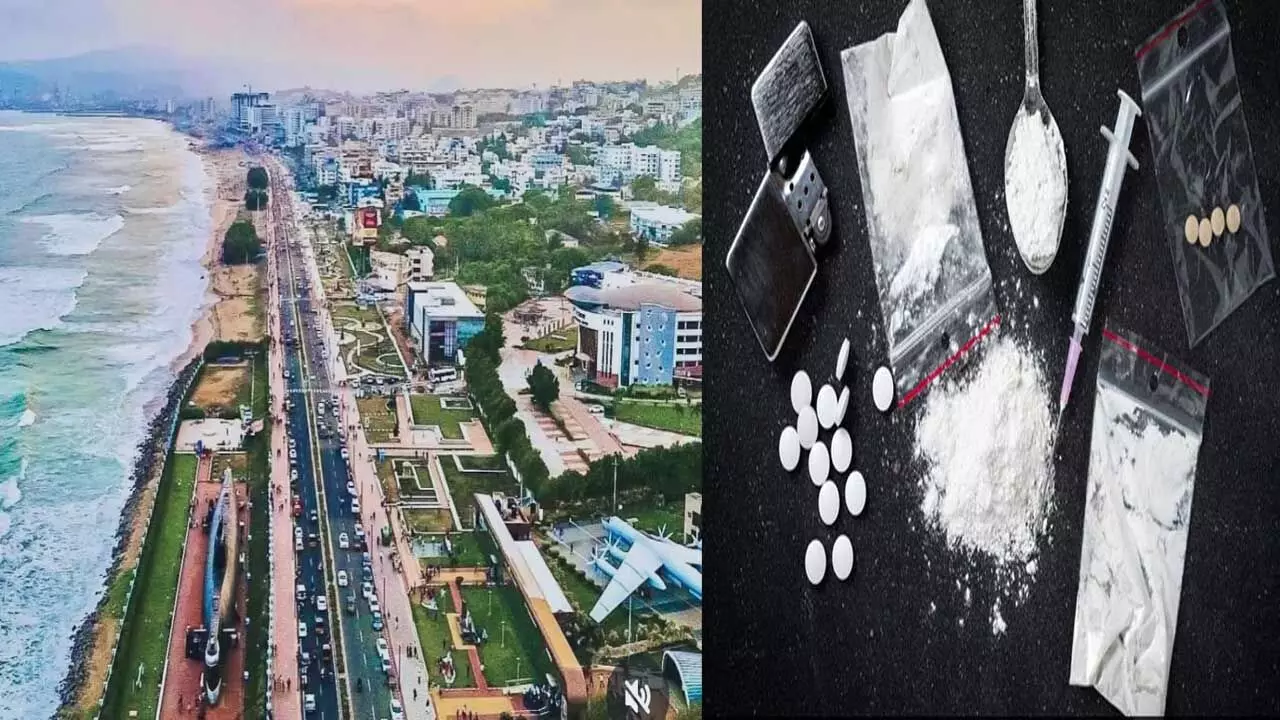 Drugs Cause : విశాఖలో నిషేధిత మాదకద్రవ్యాలు కలకలం Drugs Cause : విశాఖలో నిషేధిత మాదకద్రవ్యాలు కలకలం