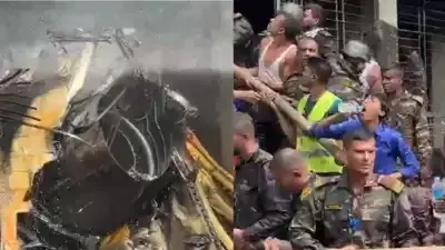 Dhaka Plane Crash: వణికించిన మరో ప్రమాదం. స్కూల్ భవనంపై కూలిన ఎయిర్ క్రాఫ్ట్.. Dhaka Plane Crash: వణికించిన మరో ప్రమాదం. స్కూల్ భవనంపై కూలిన ఎయిర్ క్రాఫ్ట్..