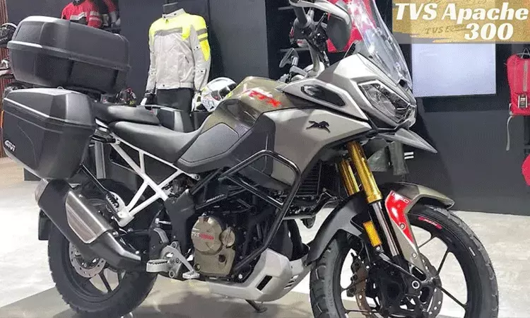 టీవీఎస్ తొలి అడ్వెంచర్ బైక్.. వచ్చే నెలలో ఇండియన్ మార్కెట్లో విడుదల టీవీఎస్ తొలి అడ్వెంచర్ బైక్.. వచ్చే నెలలో ఇండియన్ మార్కెట్లో విడుదల