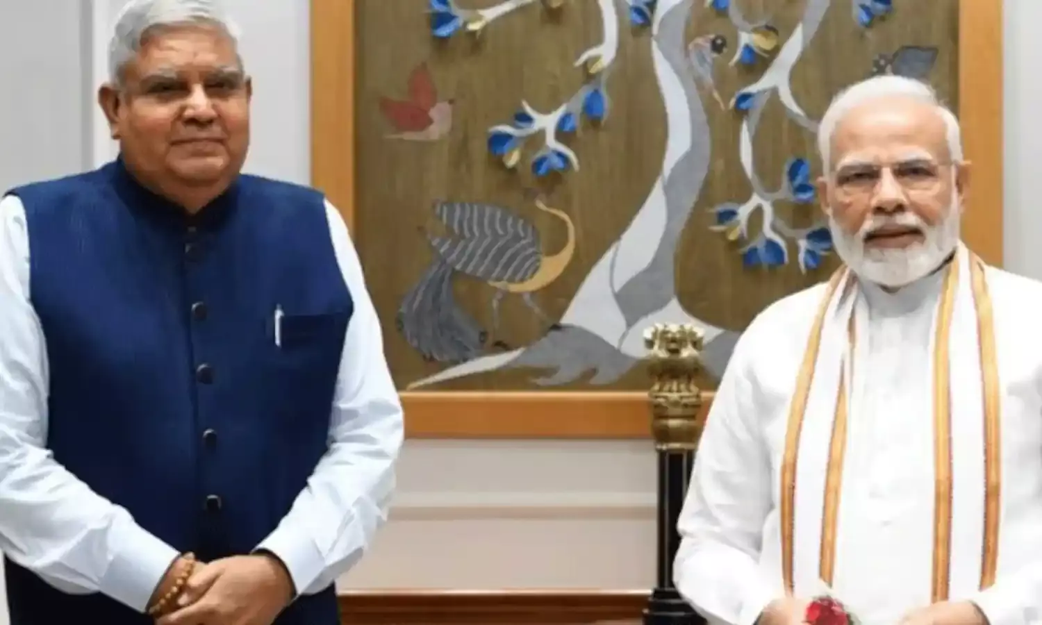 ఉపరాష్ట్రపతి ఊహించని రాజీనామాపై స్పందించిన ప్రధాని మోదీ.. ఉపరాష్ట్రపతి ఊహించని రాజీనామాపై స్పందించిన ప్రధాని మోదీ..