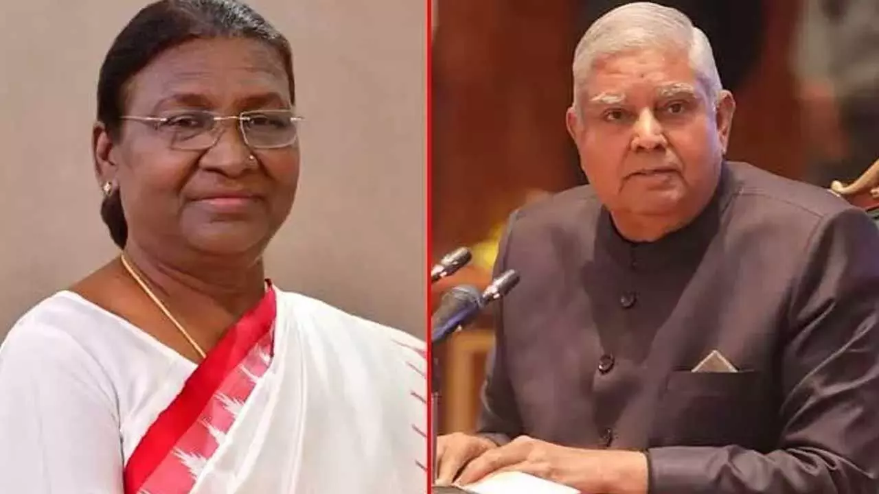 President Murmu : ఉపరాష్ట్రపతి రాజీనామాకు ముర్ము ఆమోదం.. తక్షణమే అమల్లోకి.. President Murmu : ఉపరాష్ట్రపతి రాజీనామాకు ముర్ము ఆమోదం.. తక్షణమే అమల్లోకి..