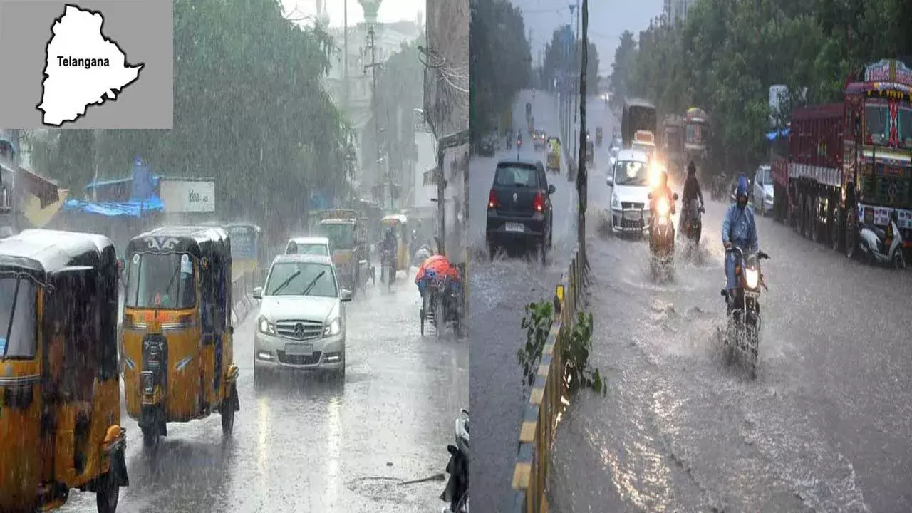 Heavy Rains : తెలంగాణలో రెండు రోజుల పాటు అతిభారీ వర్షాలు Heavy Rains : తెలంగాణలో రెండు రోజుల పాటు అతిభారీ వర్షాలు