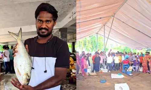 Pulasa Fish : రికార్డు ధర పలుకుతున్న పులస... వర్షాకాలంలో ఫుల్ క్రేజ్... Pulasa Fish : రికార్డు ధర పలుకుతున్న పులస... వర్షాకాలంలో ఫుల్ క్రేజ్...