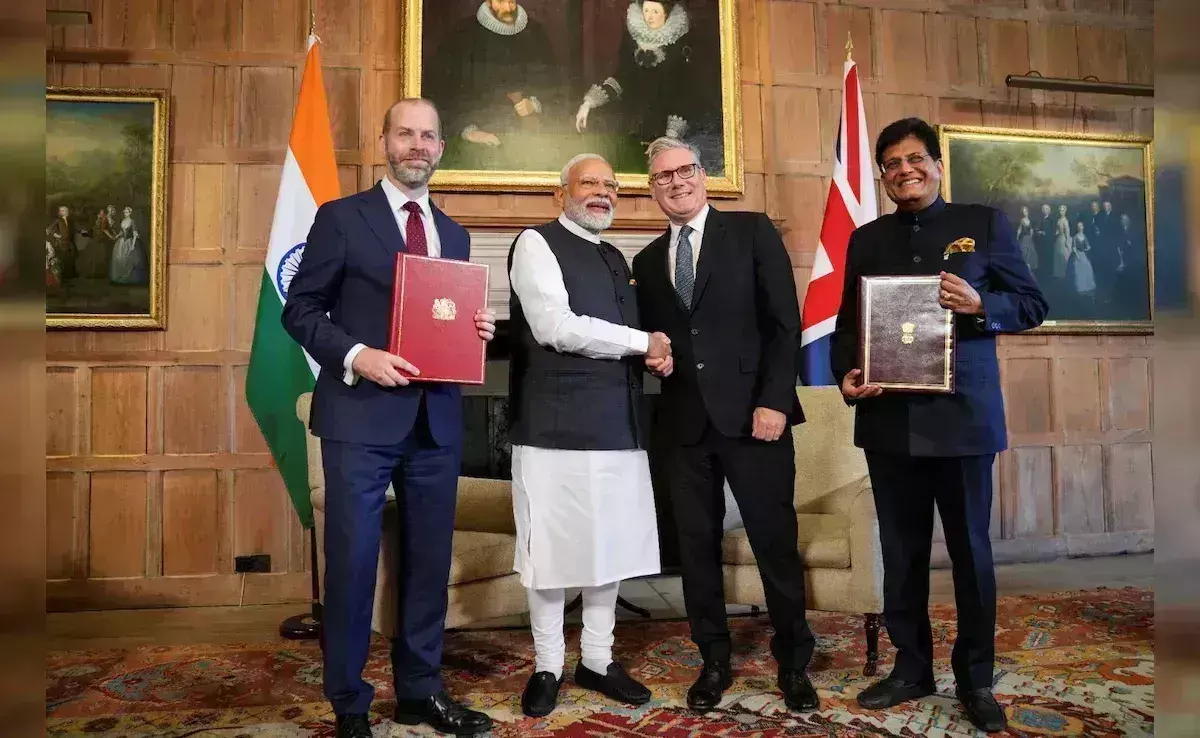 India-UK Trade Deal: భారత్, బ్రిటన్‌ల మధ్య స్వేచ్ఛా వాణిజ్యం