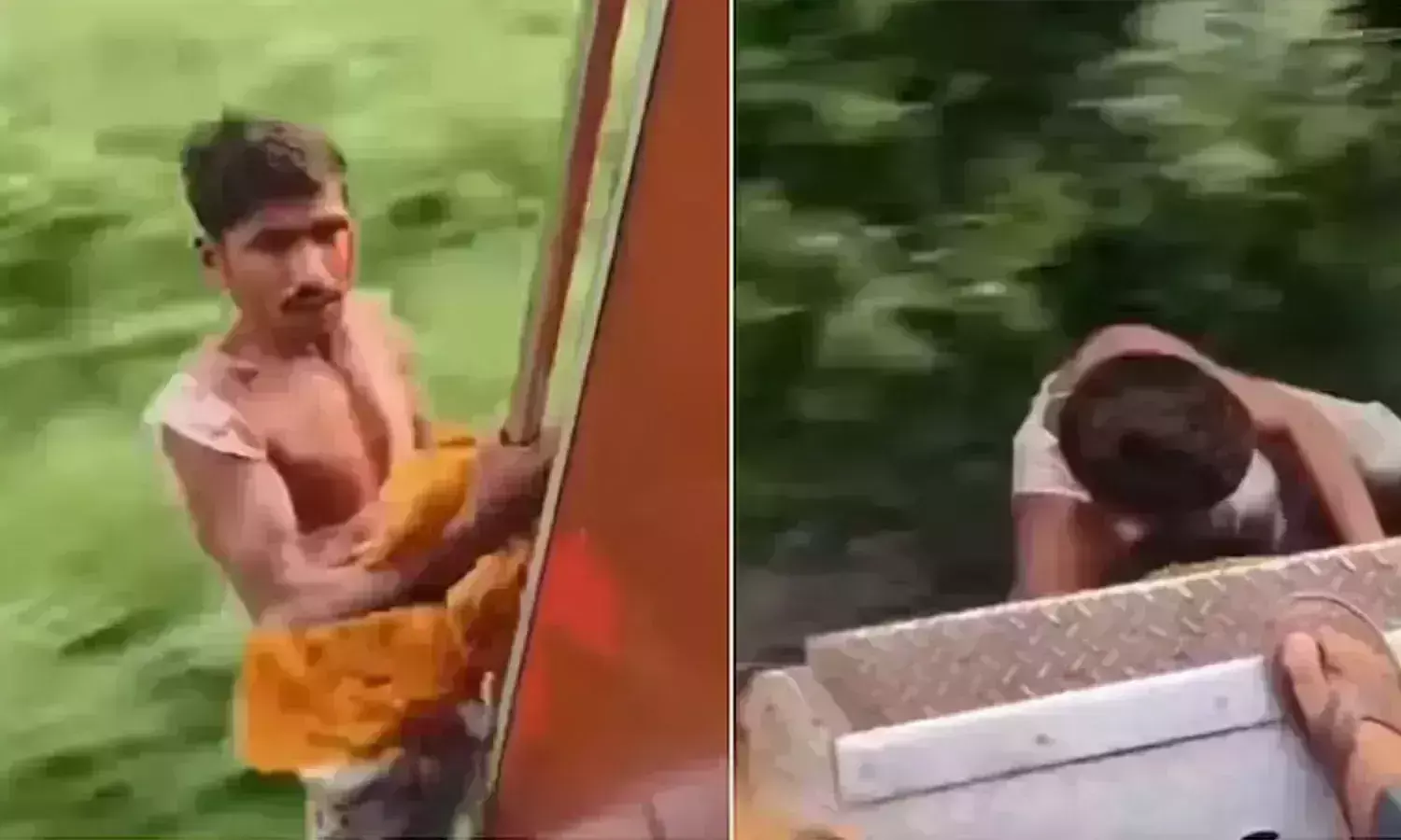 Bihar Thief : ఫోన్‌ కొట్టేసి.. కదులుతున్న రైలు నుండి దూకేశాడు