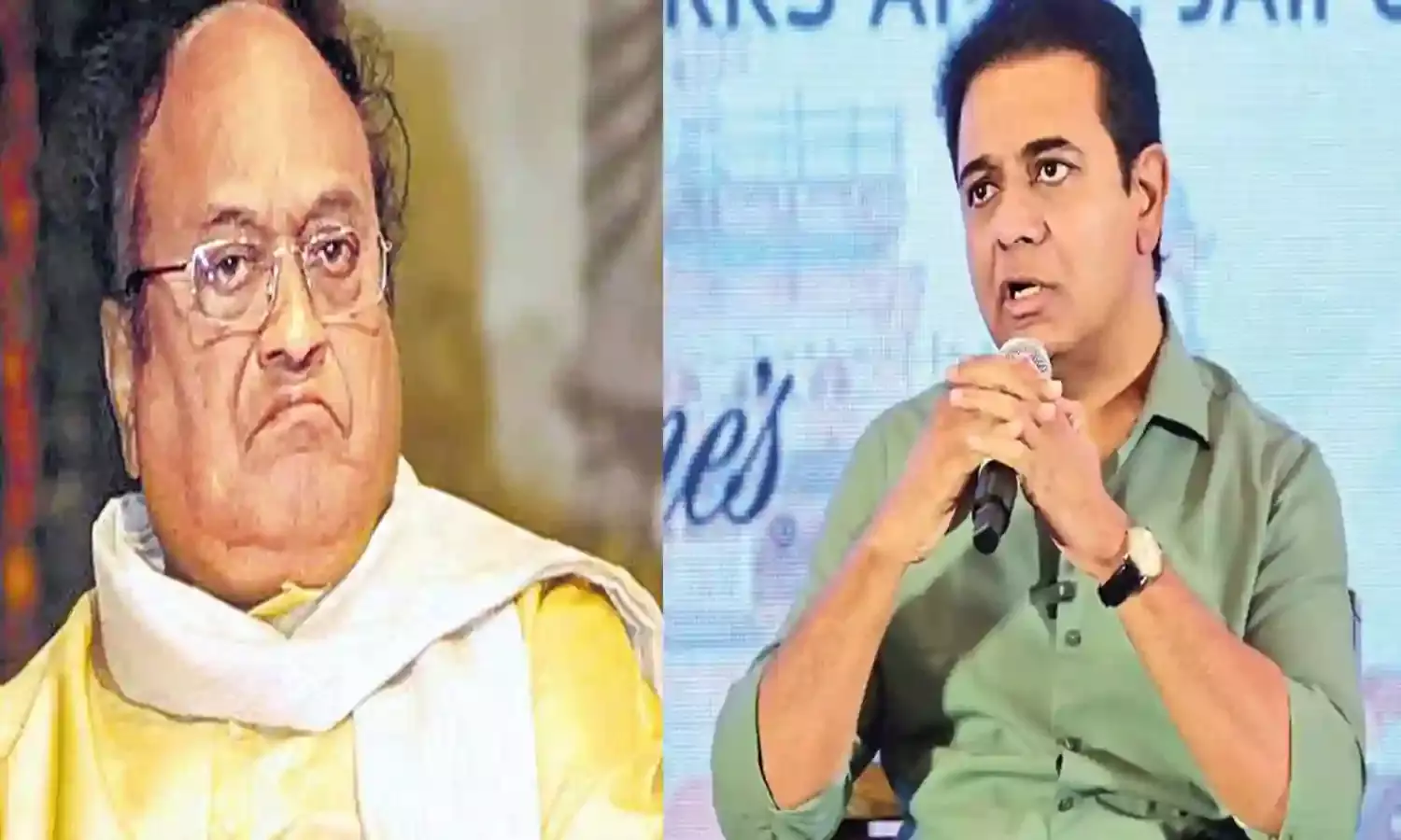 KTR : సినారెకు అక్షర నివాళులు... తెలంగాణ ఆణిముత్యం అని కీర్తించిన కేటీఆర్... KTR : సినారెకు అక్షర నివాళులు... తెలంగాణ ఆణిముత్యం అని కీర్తించిన కేటీఆర్...