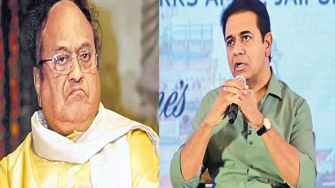 KTR : సినారెకు అక్షర నివాళులు... తెలంగాణ ఆణిముత్యం అని కీర్తించిన కేటీఆర్... KTR : సినారెకు అక్షర నివాళులు... తెలంగాణ ఆణిముత్యం అని కీర్తించిన కేటీఆర్...